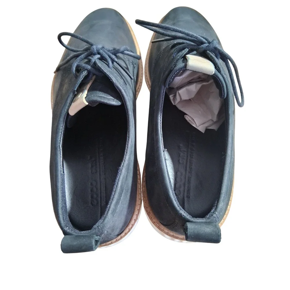 Ecco Mens size 10 St.1 Hybrid Derby Casual Career Office Church Prep Dress Shoes